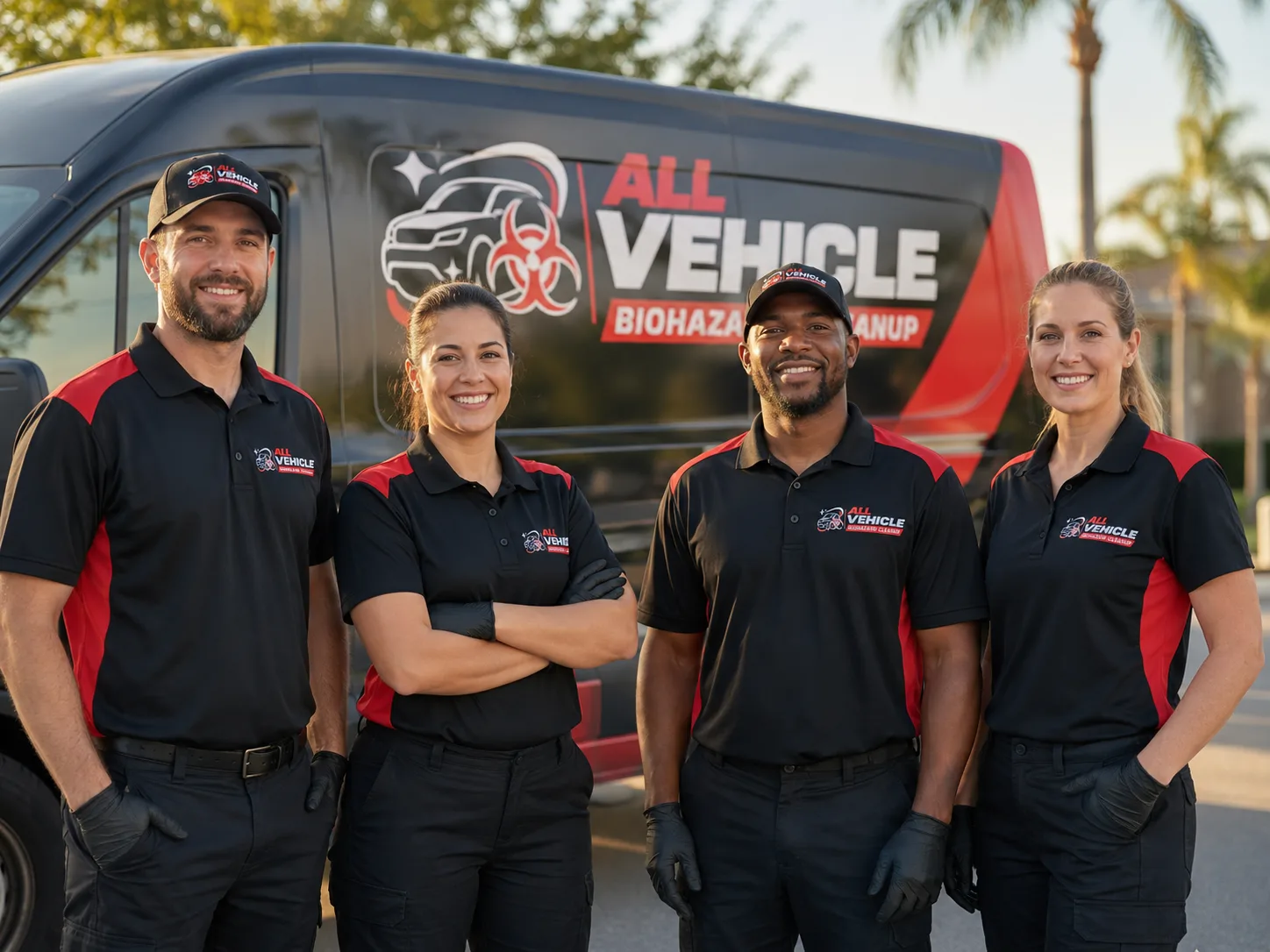 Vehicle Biohazard Cleanup company in Flom, MN